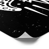 Ja, Sie können Rocketship Poster (Ecke)