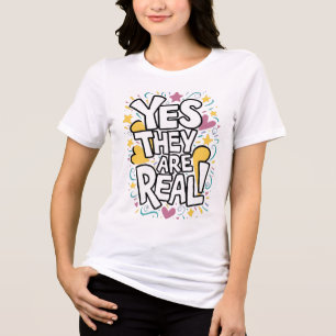 Ja, sie sind echt Tri-Blend shirt