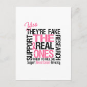 Ja, sie sind Fake, das die echten versucht haben,  Postkarte (Vorderseite)