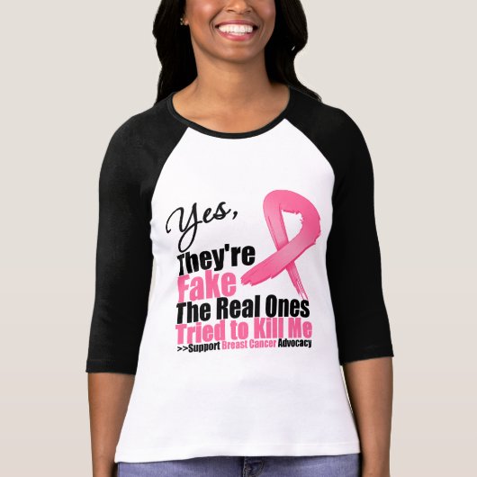 JA, sie sind Fake....Meine echten versuchten, mich T-Shirt (Vorderseite)