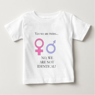 Ja sind wir Zwillinge Baby T-shirt