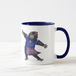 Ja Sir, ich kann Boogie-Gorilla-Fußballtasse Tasse