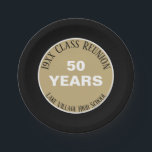 JA! Spezielle 50. Wiedersehen-Party-Platte Pappteller<br><div class="desc">Kaufen Sie in loser Schüttung für die ganze Gang!!</div>