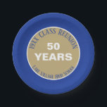 JA! Spezielle 50. Wiedersehen-Party-Platte Pappteller<br><div class="desc">Kaufen Sie in loser Schüttung für die ganze Gang!!</div>