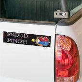 ja STOLZES PINOY! Autoaufkleber (Auf Lkw)
