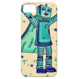 Ja! Superhero Robot iPhone Case