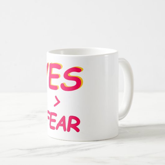 Ja > Tasse fürchten (VorderseiteRechts)