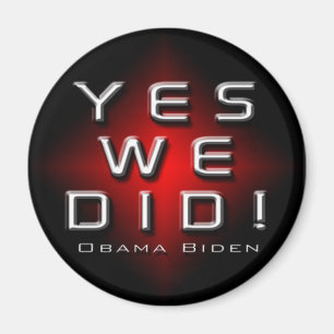 JA TATEN WIR MAGNETEN OBAMA BIDEN MAGNET