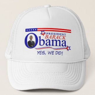 Ja taten wir! - Präsident Obama Hat Truckerkappe
