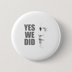 Ja taten wir T - Shirt Button