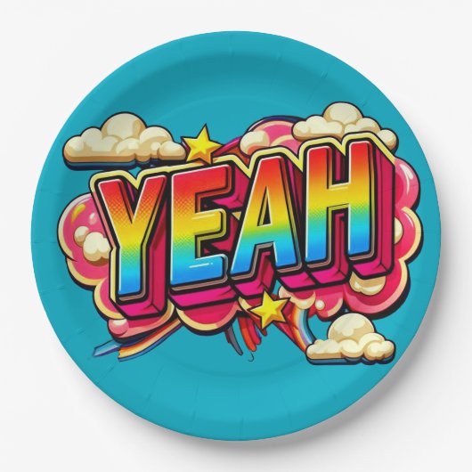 Ja, Teller aus Papier! (Vorderseite)