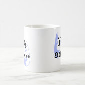 "Ja, und..." + Dramasken, Thespian's Improv Kaffeetasse (Mittel)