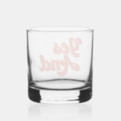 Ja und Improv Comedy Club Comedian Whiskyglas (Rückseite)