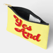 Ja und Improv Comedy Club Comedian Zubehörtasche (Offen)