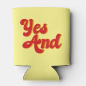 Ja und Improv Comedy Troupe Dosenkühler (Rückseite)