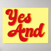 Ja und Improv Poster (Vorne)