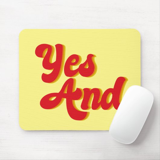 Ja und Verbesserungskomödie Mousepad (Mit Mouse)