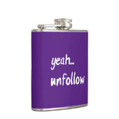 Ja Unfollow Flachmann (Rechts)