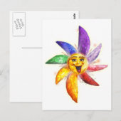 Ja, universelle Postkarte (Vorne/Hinten)