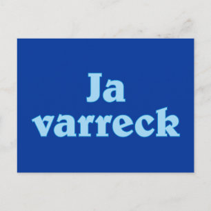 Ja varreck Bayern bayrisch bayerisch Postkarte