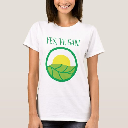 Ja vegan! T-Shirt (Vorderseite)