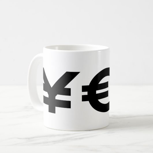 JA (Währungs-) Tasse (Vorderseite Links)