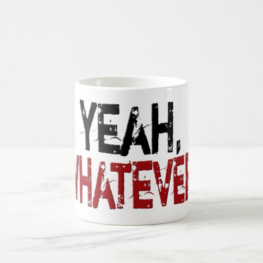 Ja was auch immer! kaffeetasse (Mittel)