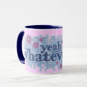 Ja, was auch immer... Tasse von Denim Blue & Pink (Vorderseite Links)