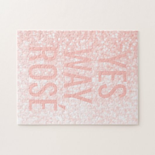 Ja Way Rosé | Spaß Puzzle (Horizontal)