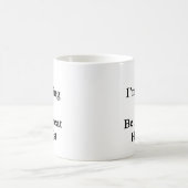 Ja werde ich ein großer Harpist sein Kaffeetasse (Mittel)
