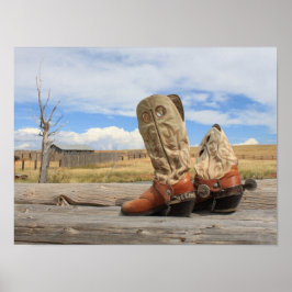 Ja! Western-Startdruck Poster