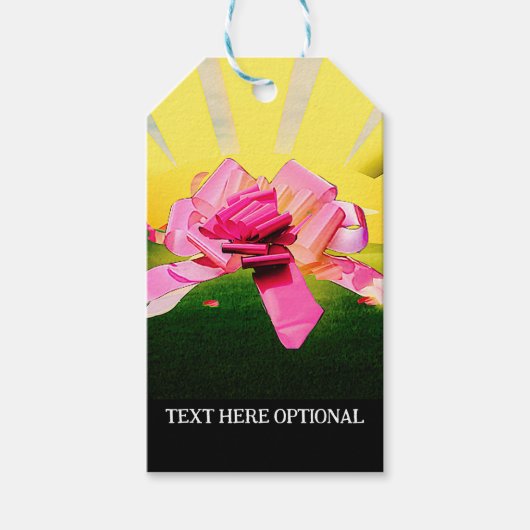 JA, WIE GUT ES GEHT! GESCHENKANHÄNGER (Vorderseite)