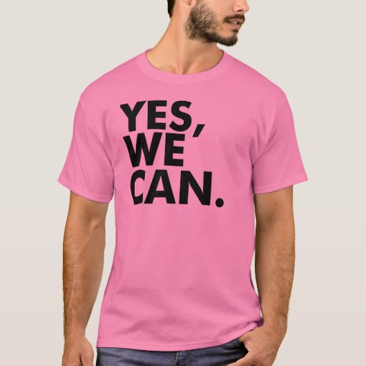 Ja wir Can. T-Shirt (Vorderseite)