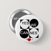 Ja wir Cannes Button (Vorne & Hinten)