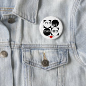 Ja wir Cannes Button (Beispiel)