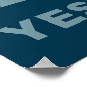 Ja, wir Cat Poster (Ecke)