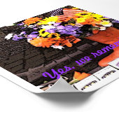 Ja, wir denken poster (Ecke)