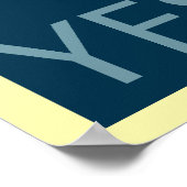 Ja, wir haben poster (Ecke)