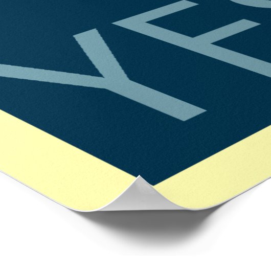 Ja, wir haben poster (Ecke)