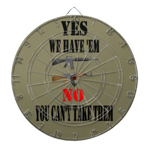 JA, WIR HABEN SIE DARTSCHEIBE