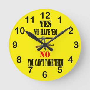 JA, WIR HABEN SIE RUNDE WANDUHR