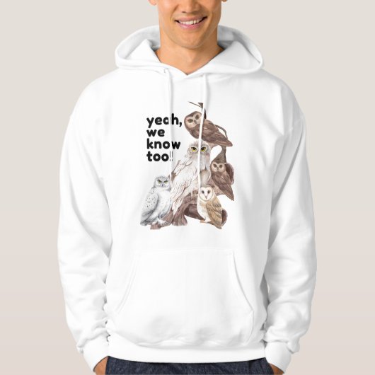 JA, WIR JETZT AUCH HOODIE (Vorderseite)