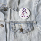 Ja, wir Kam! Kamala Harris 2024 Wahl Button (Beispiel)