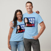Ja, wir KAM! Kamala Harris für Präsident T-Shirt (Unisex)