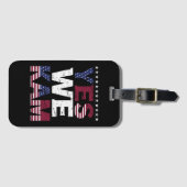 Ja, wir kam Sprichwort Zitat Gepäckanhänger (Vorderseite (Horizontal))