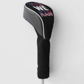 Ja, wir kam Sprichwort Zitat Golf Headcover (angewinkelt)