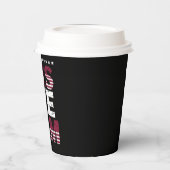 Ja, wir kam Sprichwort Zitat Pappbecher (Links)