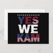 Ja, wir kam Sprichwort Zitat Postkarte (Vorne/Hinten)