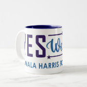 JA, WIR KAM! ZWEIFARBIGE TASSE (Vorderseite Links)