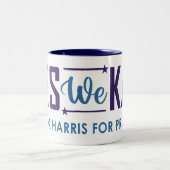 JA, WIR KAM! ZWEIFARBIGE TASSE (Mittel)